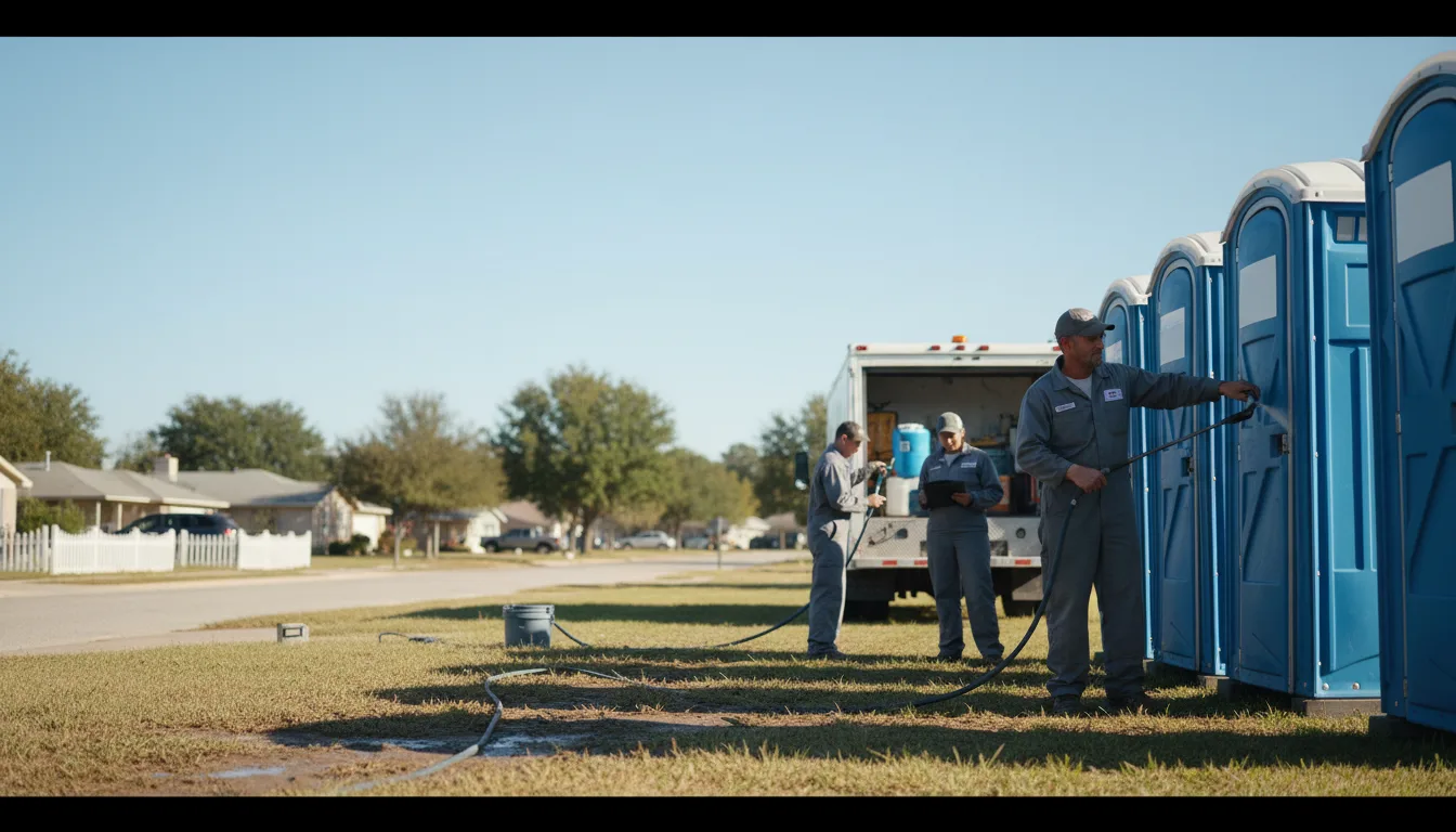 Long-Term Portable Toilet Rental in Dale, IL near me